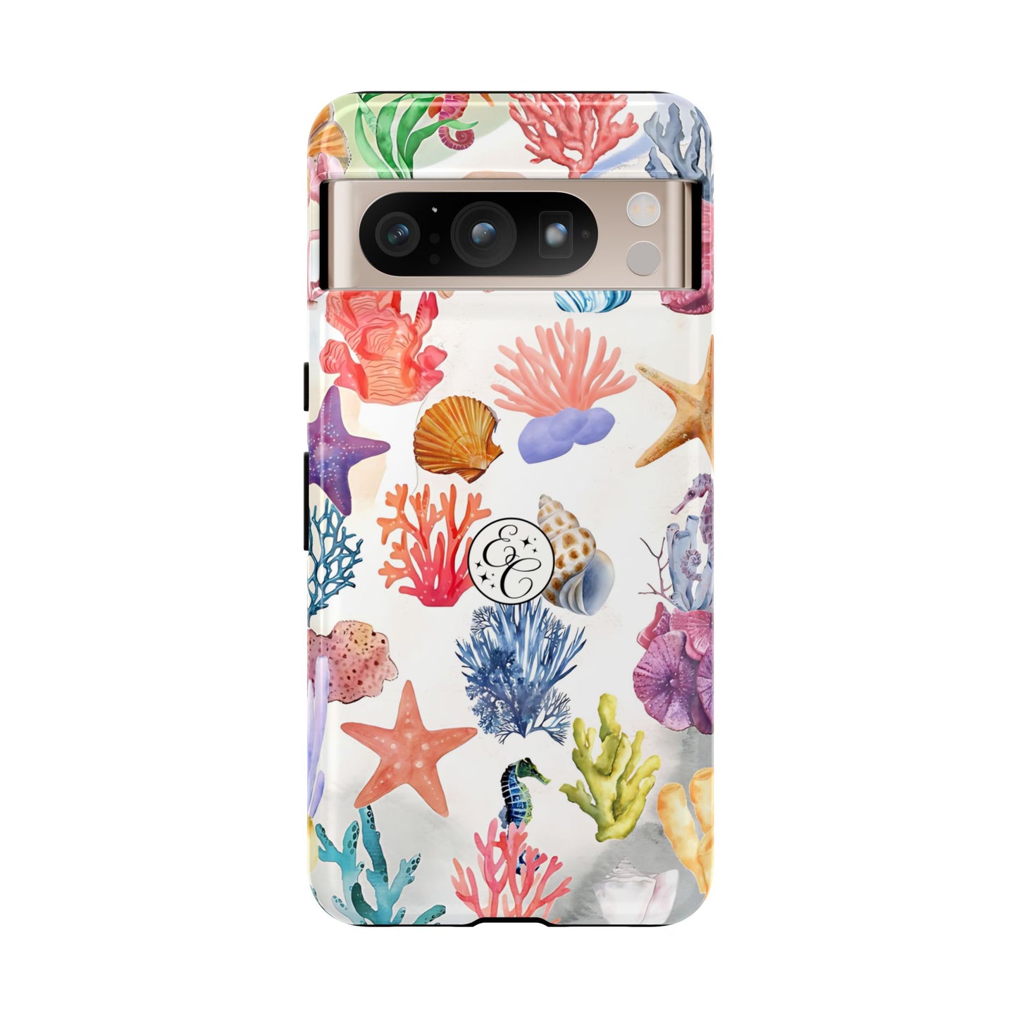 Coral & Sea Shells Tough Phone Case
