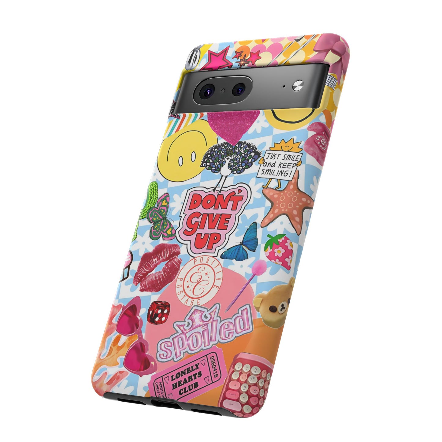 Pop Art Collage Tough Phone Case