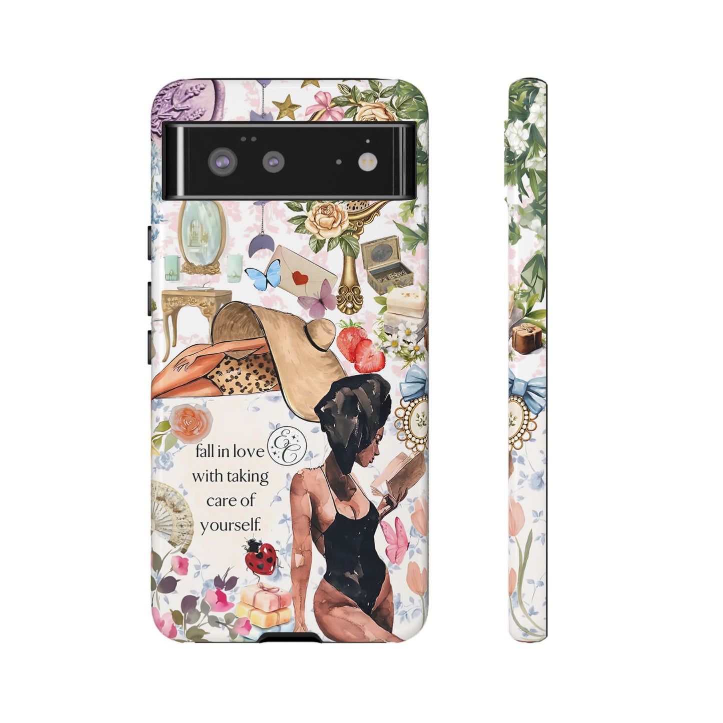 Aesthetic Coquette Collage Tough Phone Case