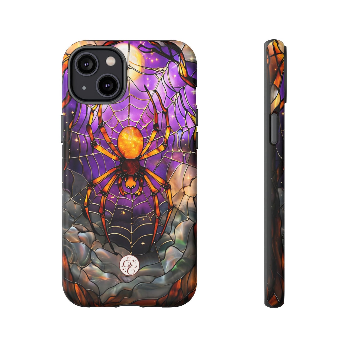 Stained Glass Spider Tough Phone Case