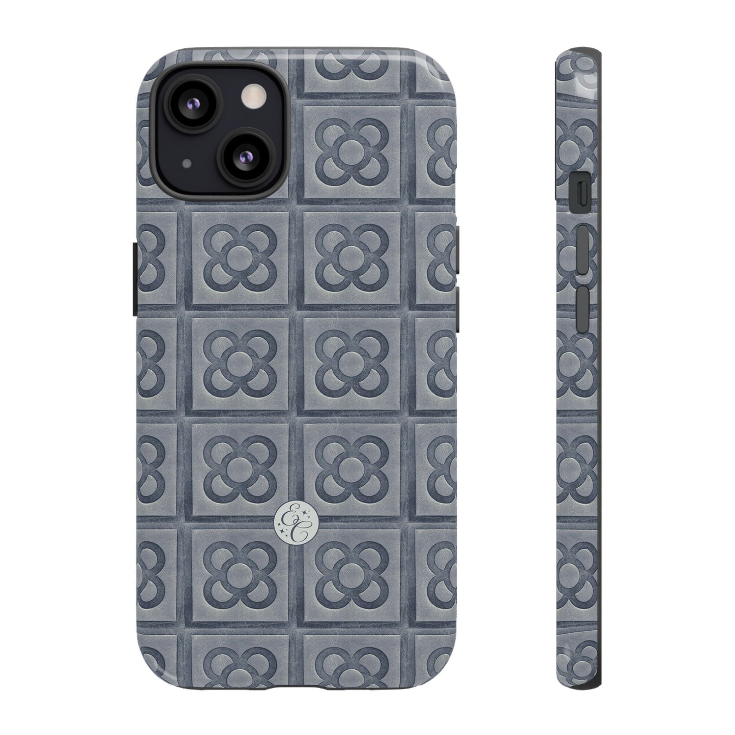 Barcelona Panot Floral Pattern Tough Phone Case