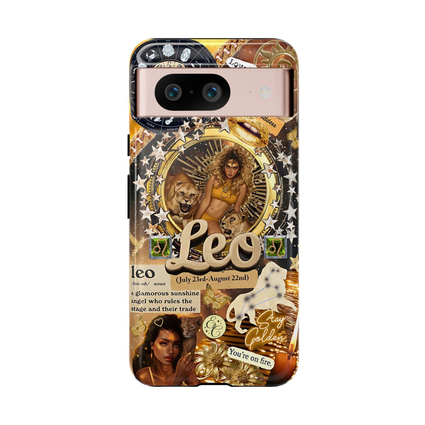 Leo Zodiac Sign Tough Phone Case