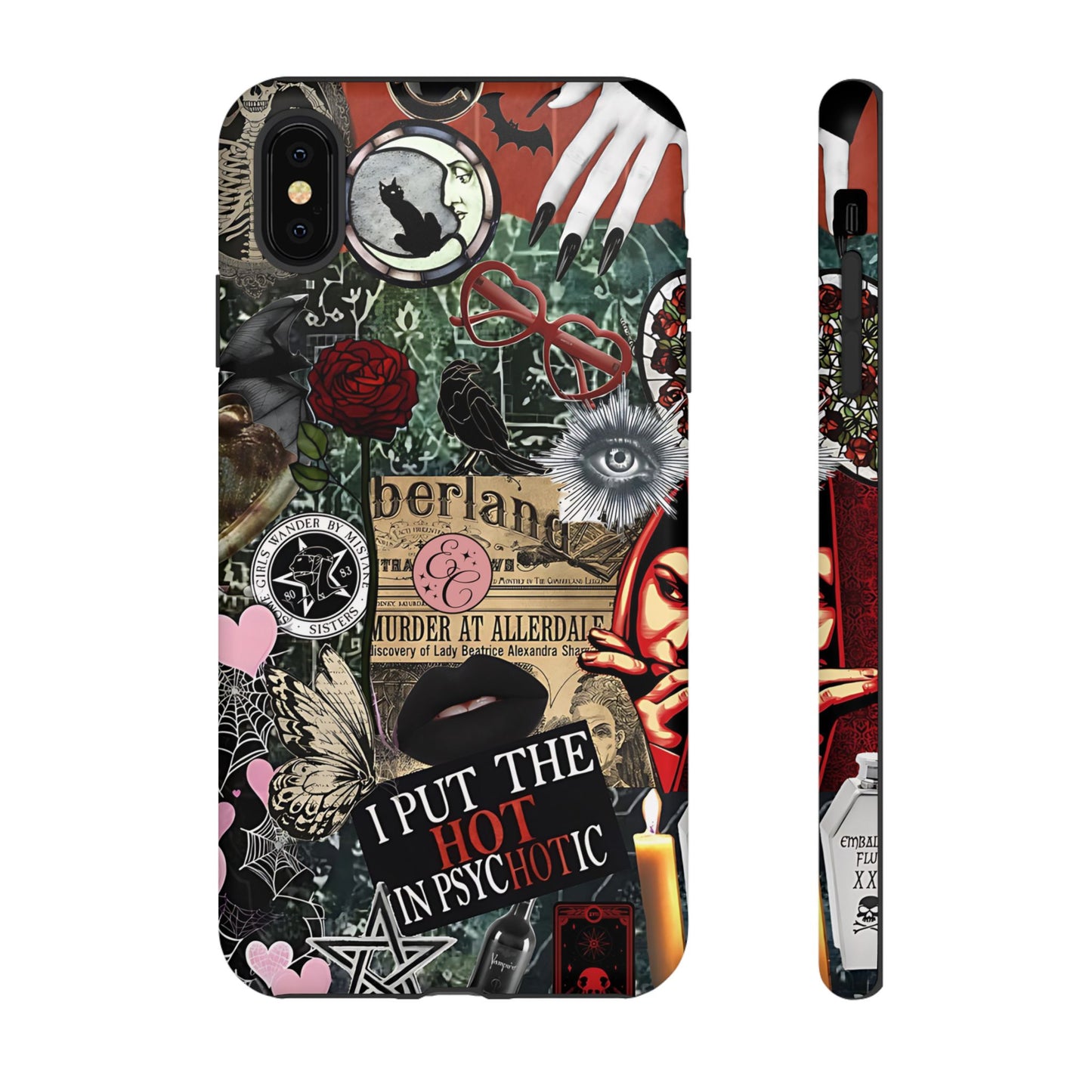 Gothic Collage Tough Phone Case