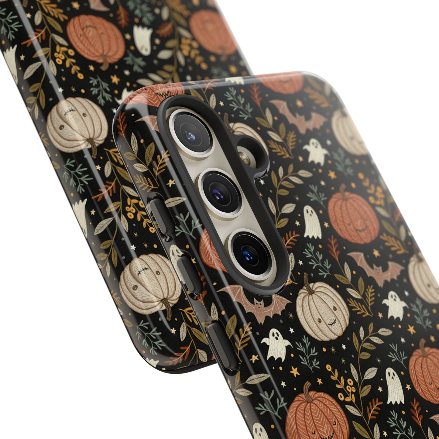 Spooky Halloween Boho Pattern Tough Phone Case