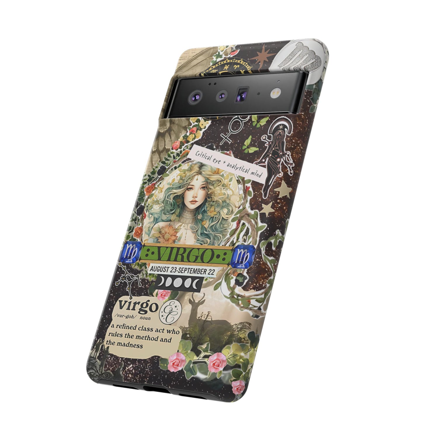 Virgo Zodiac Star Sign Tough Phone Case