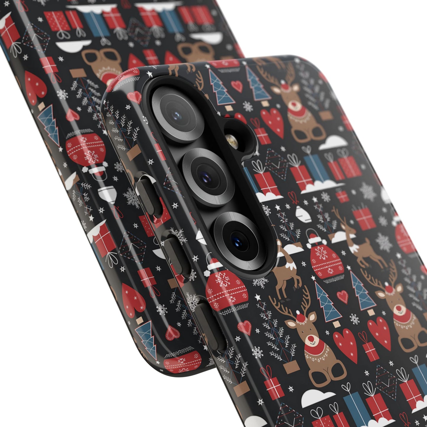 Christmas Holiday Pattern Tough Phone Case