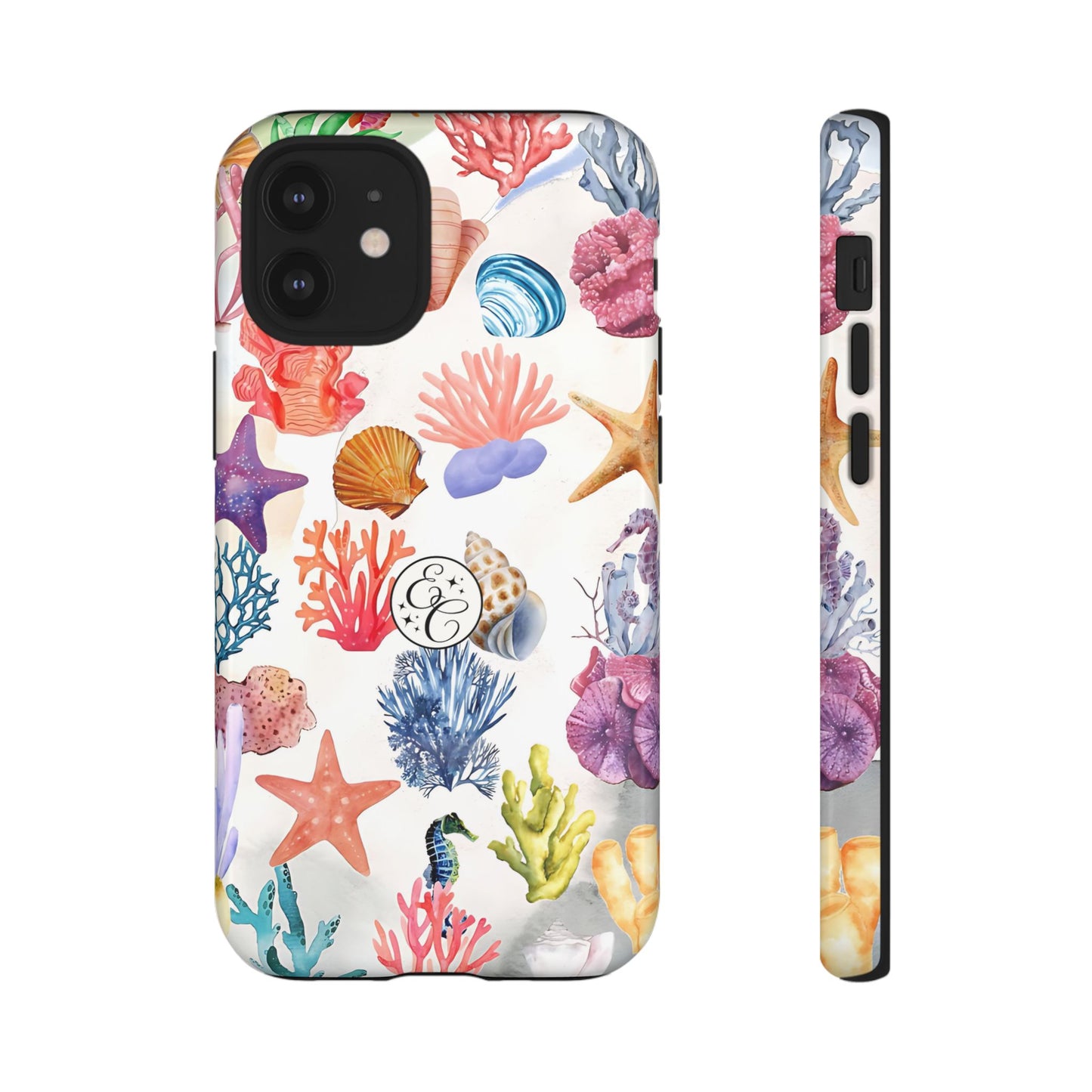 Coral & Sea Shells Tough Phone Case
