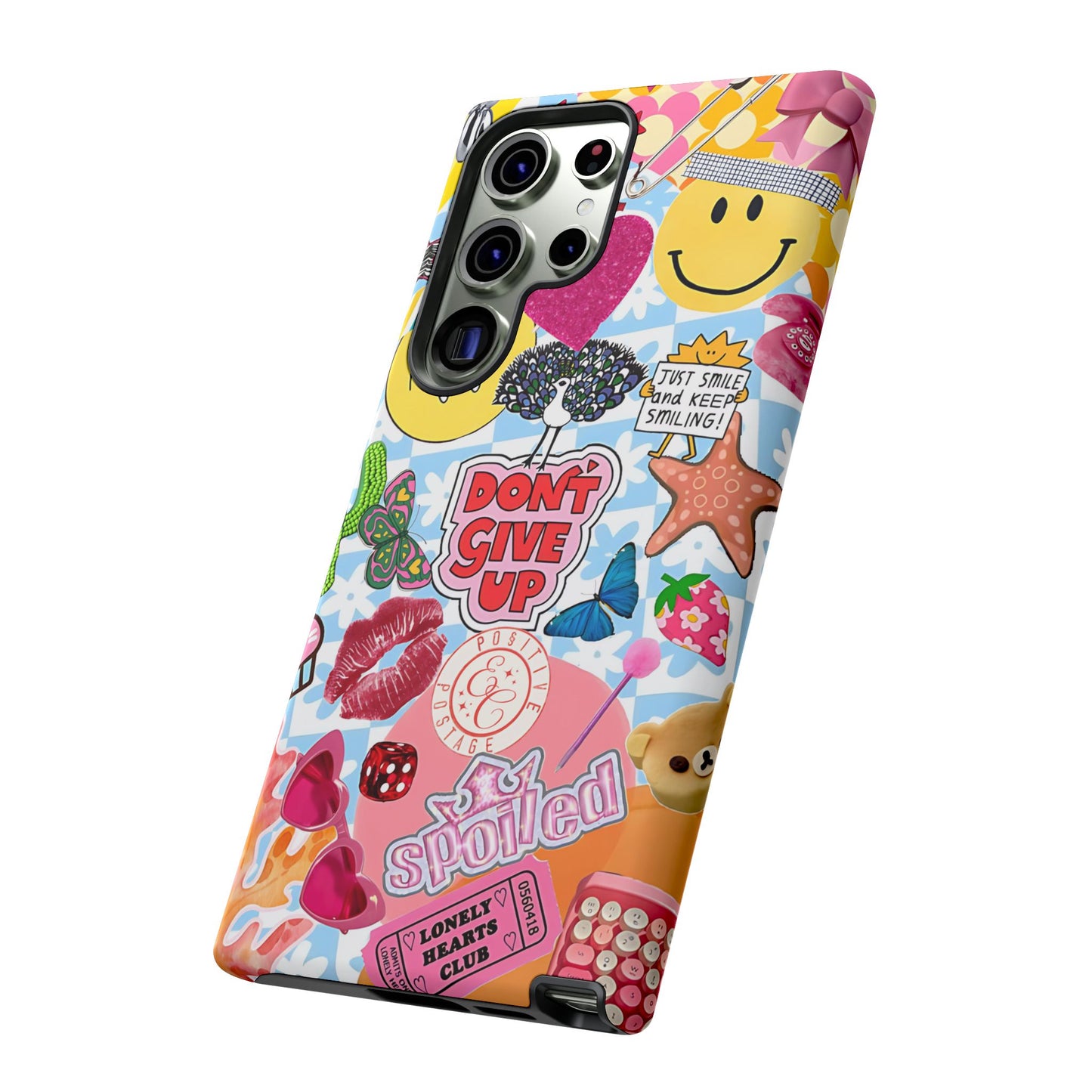 Pop Art Collage Tough Phone Case
