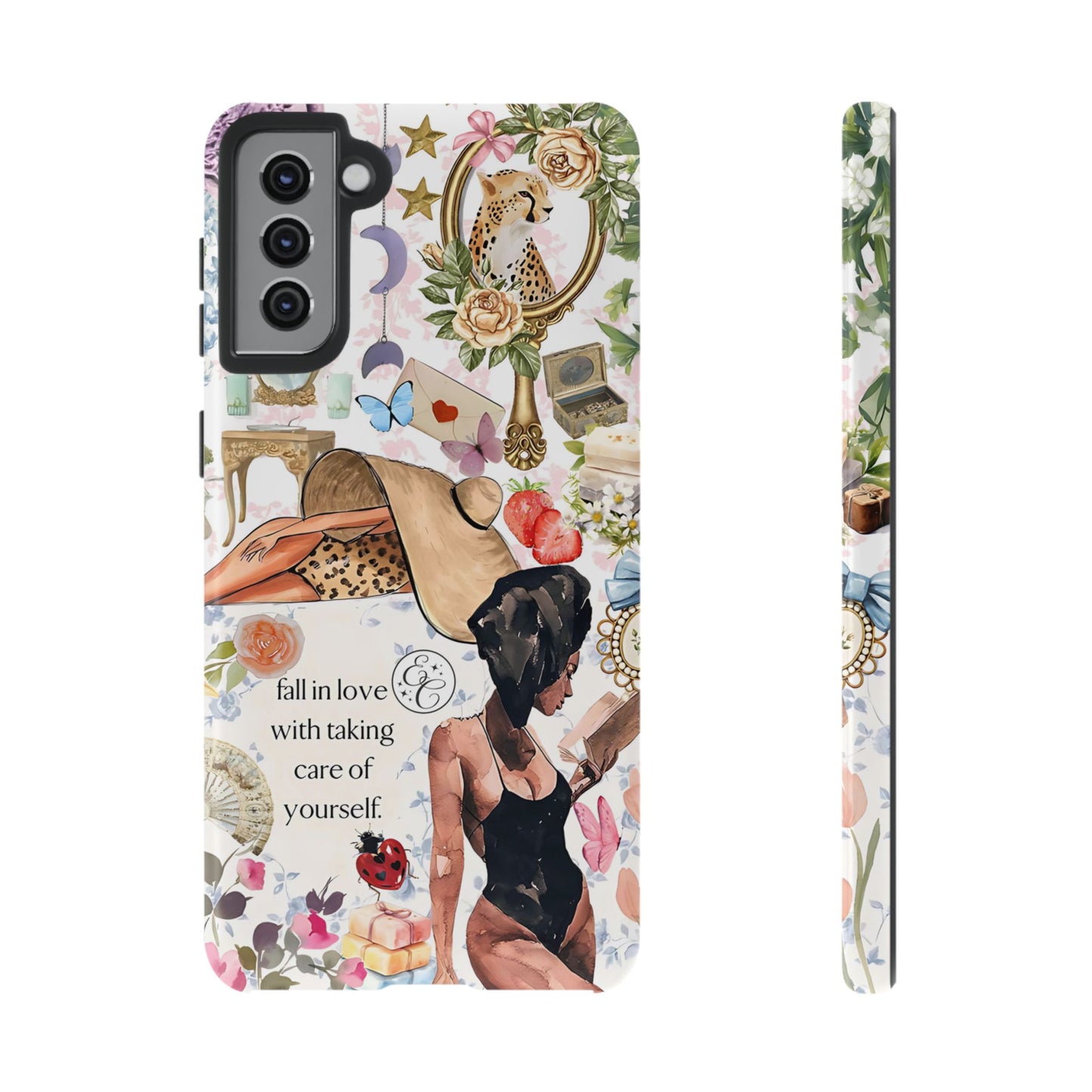 Aesthetic Coquette Collage Tough Phone Case