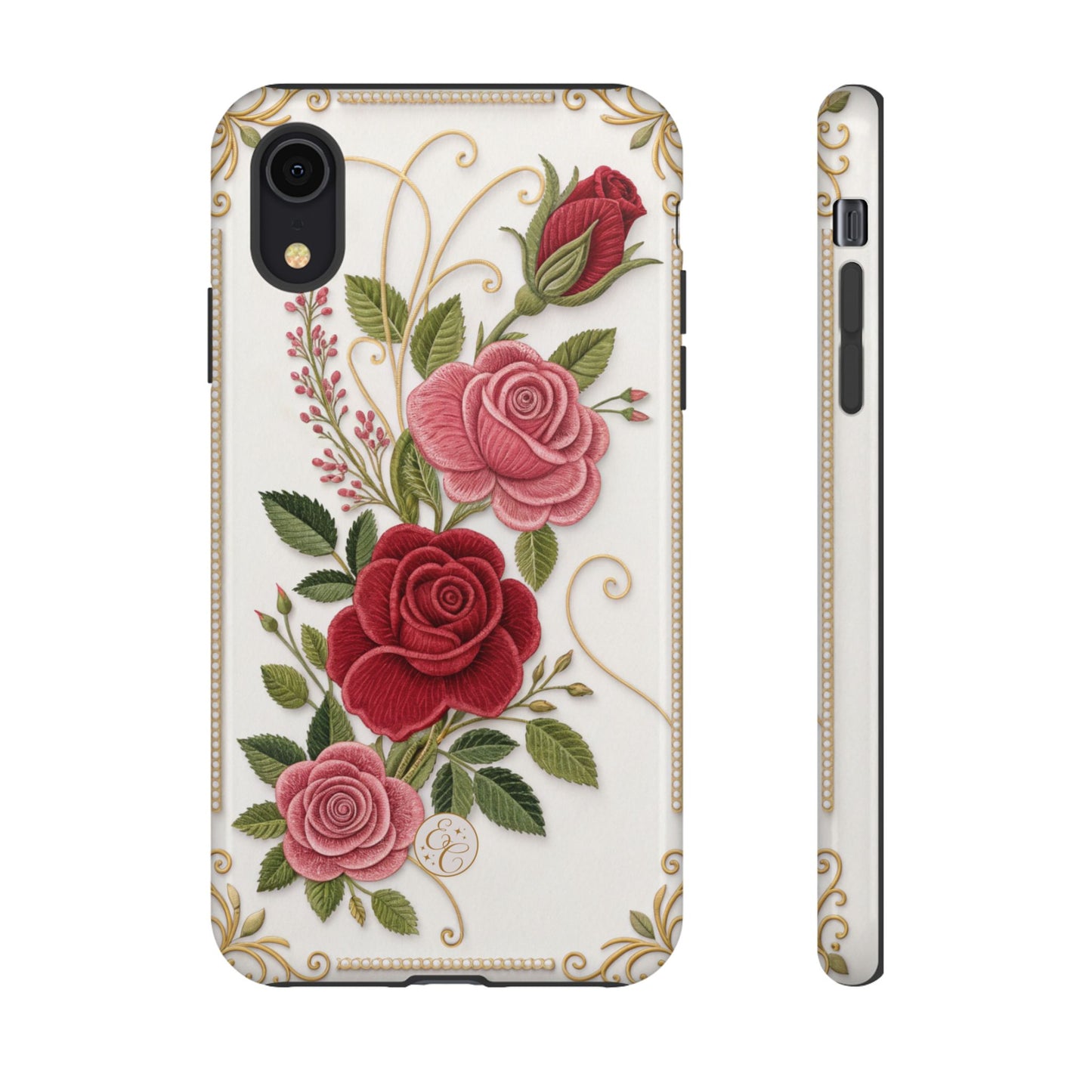 Elegant Rose Garden Tough Phone Case