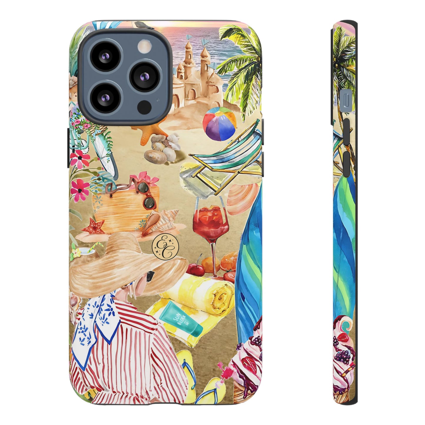 Beach Vibes Tough Phone Case