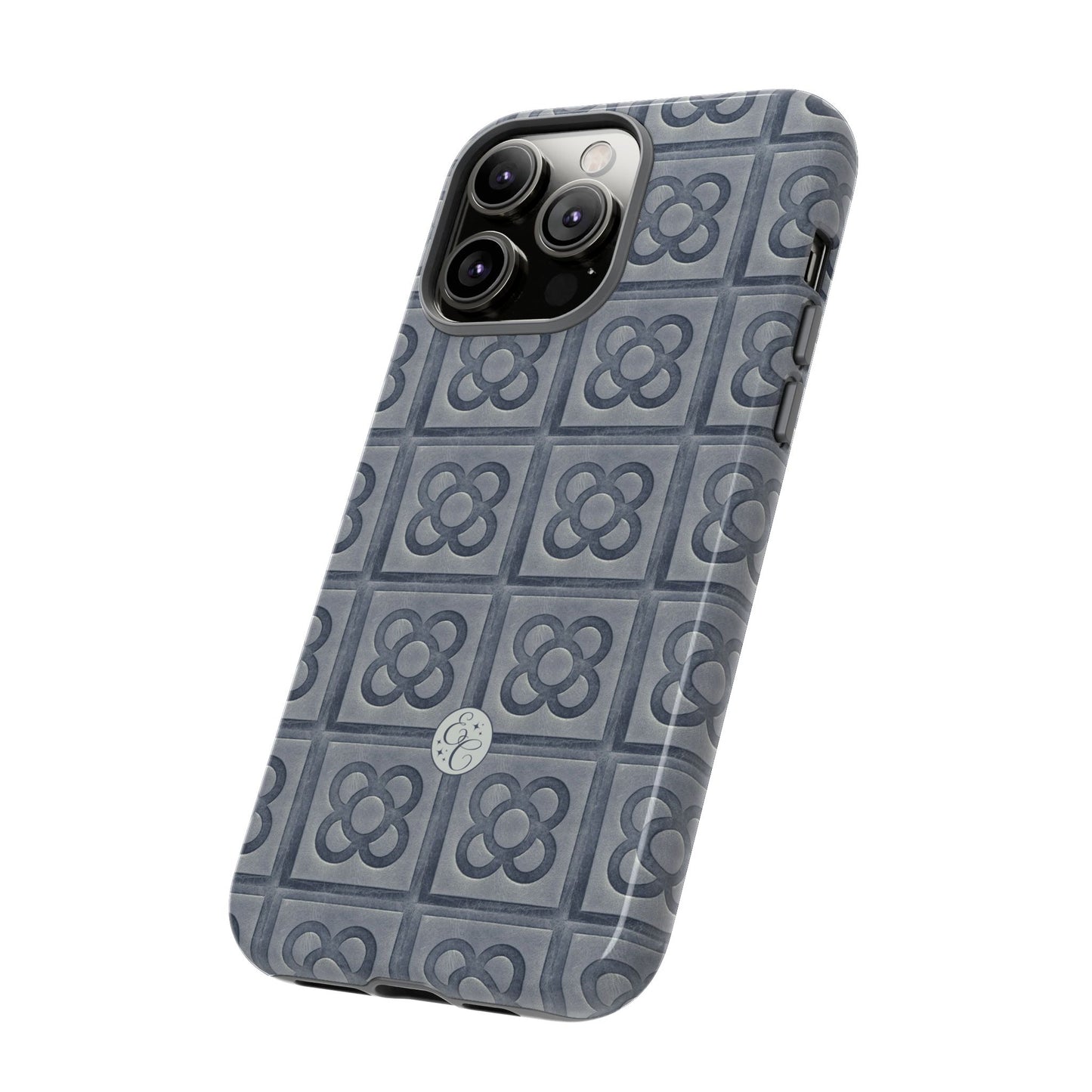 Barcelona Panot Floral Pattern Tough Phone Case
