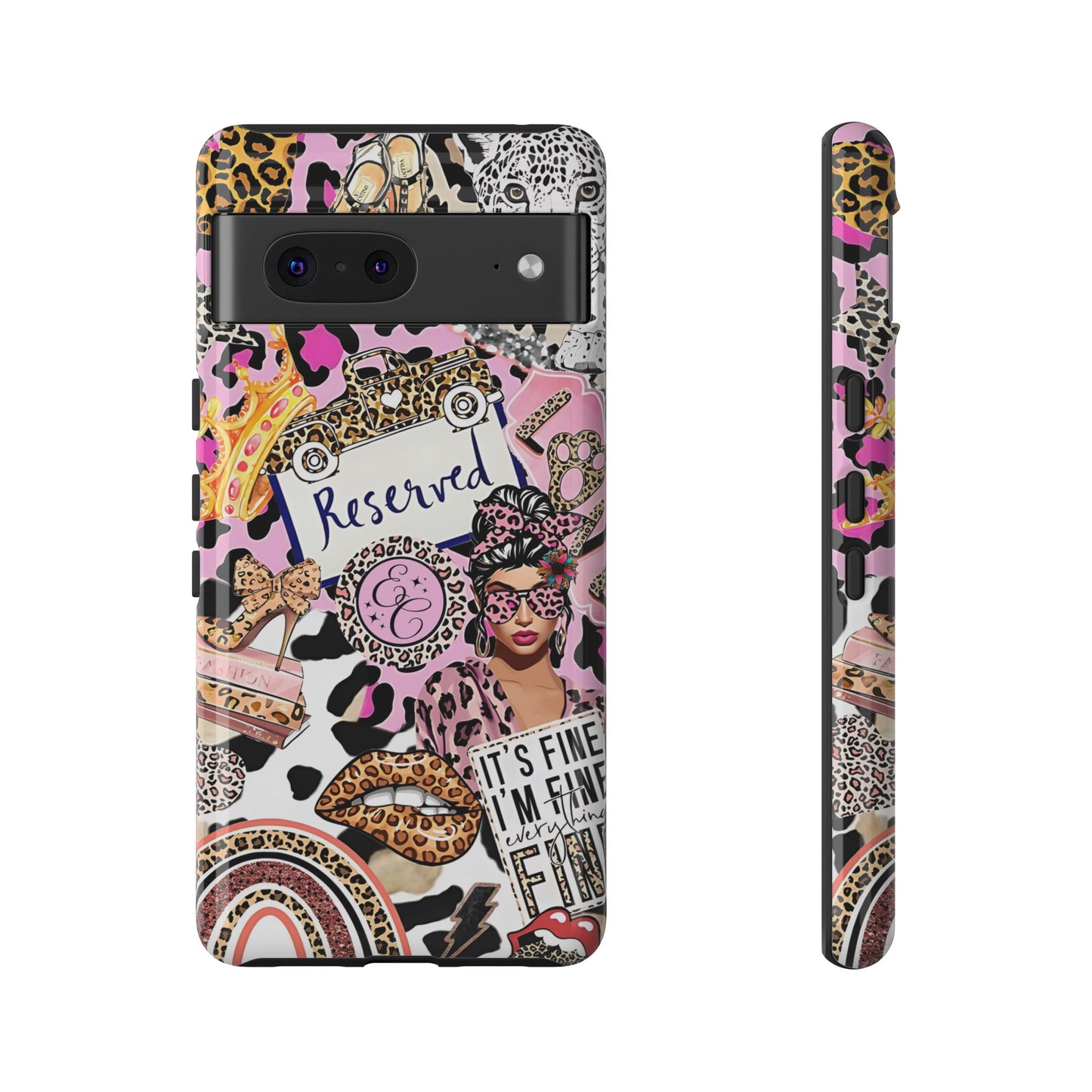 Leopard Wild Glamour Tough Phone Case