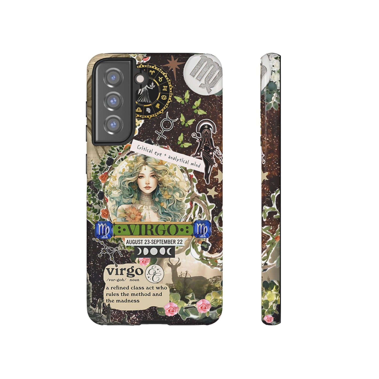 Virgo Zodiac Star Sign Tough Phone Case
