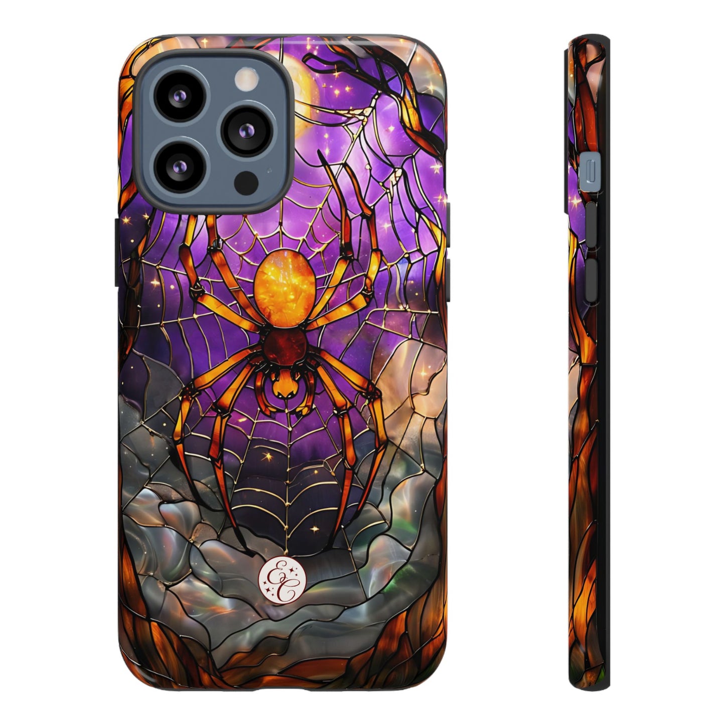 Stained Glass Spider Tough Phone Case