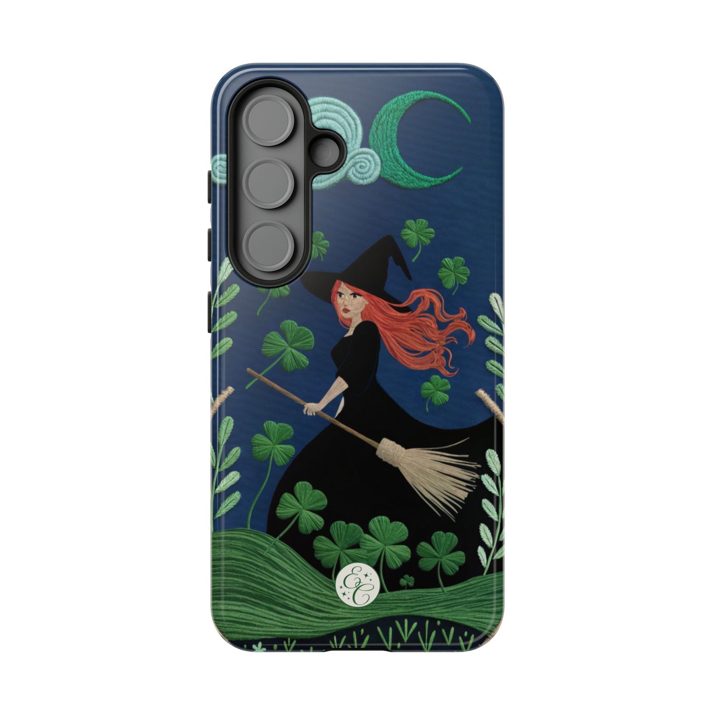 Irish Witch’s Moonlit Stroll Tough Phone Case