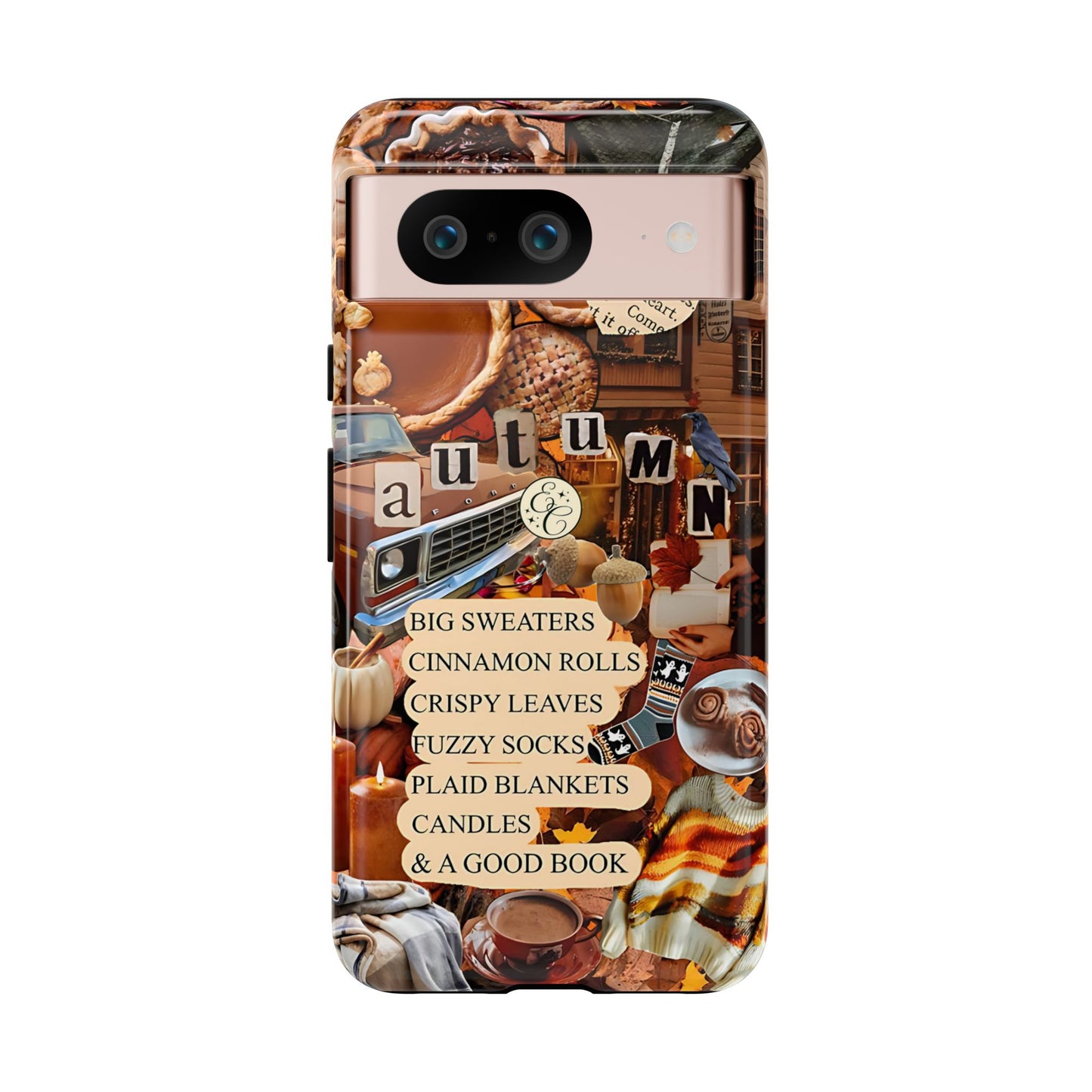 Autumn Aesthetic Collage Tough Phone Case