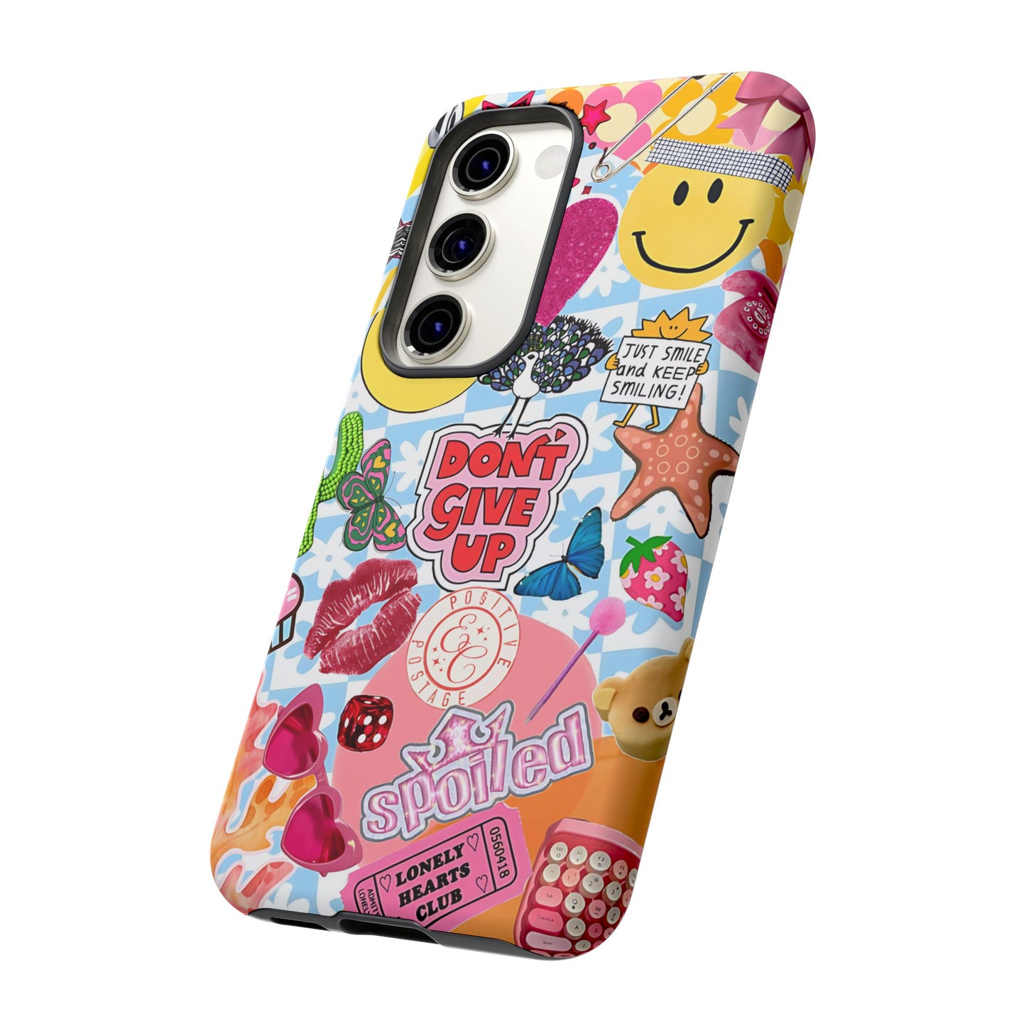 Pop Art Collage Tough Phone Case