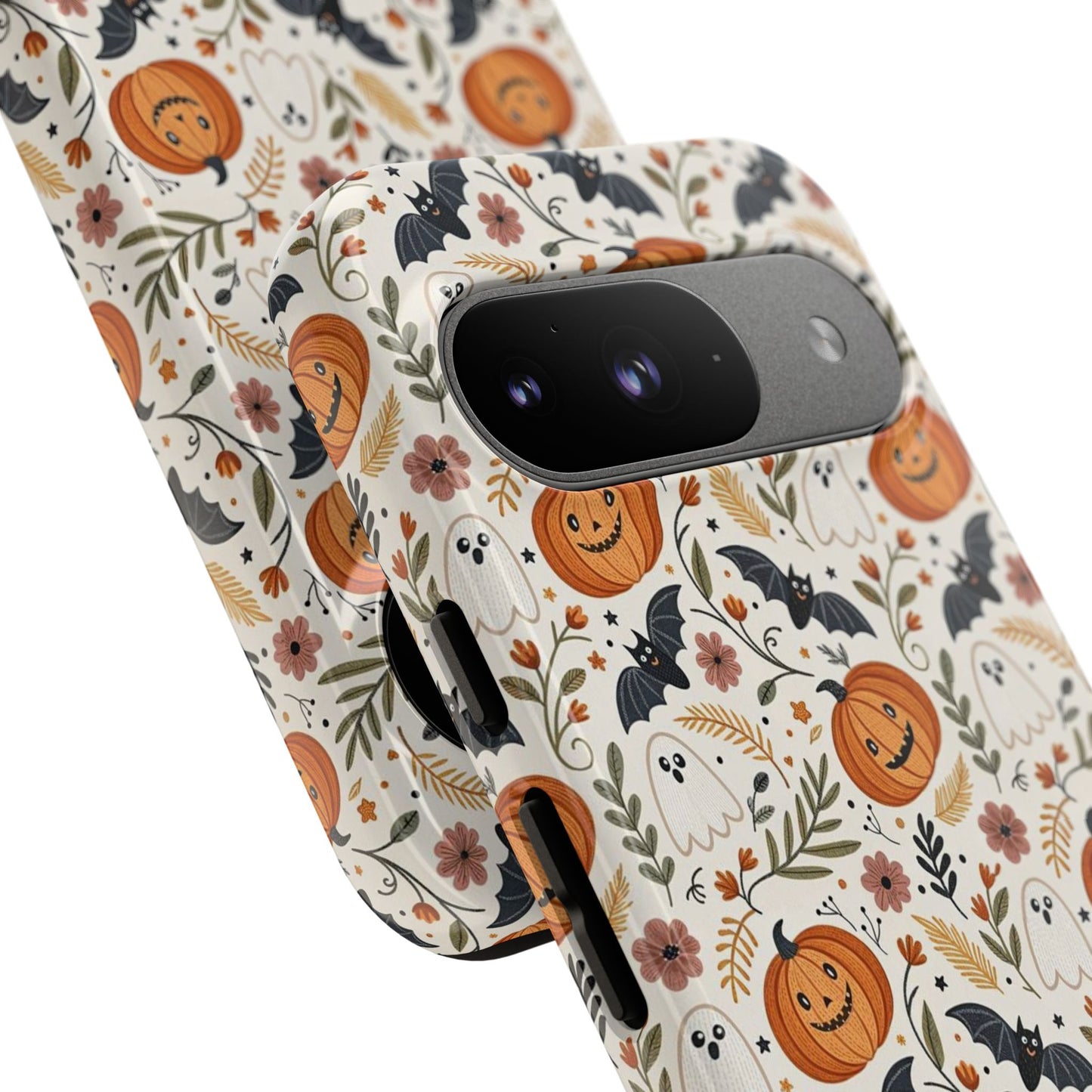 Halloween Pattern Boho Doodle Tough Phone Case