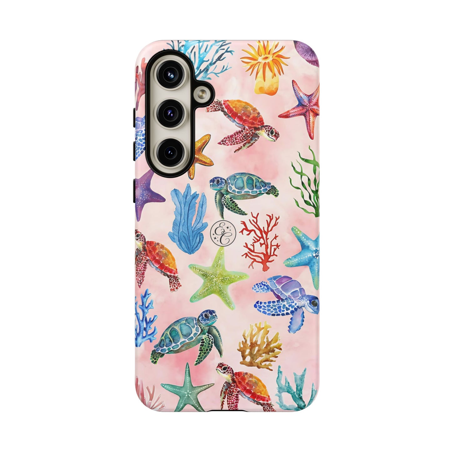 Colorful Marine Life Tough Phone Case