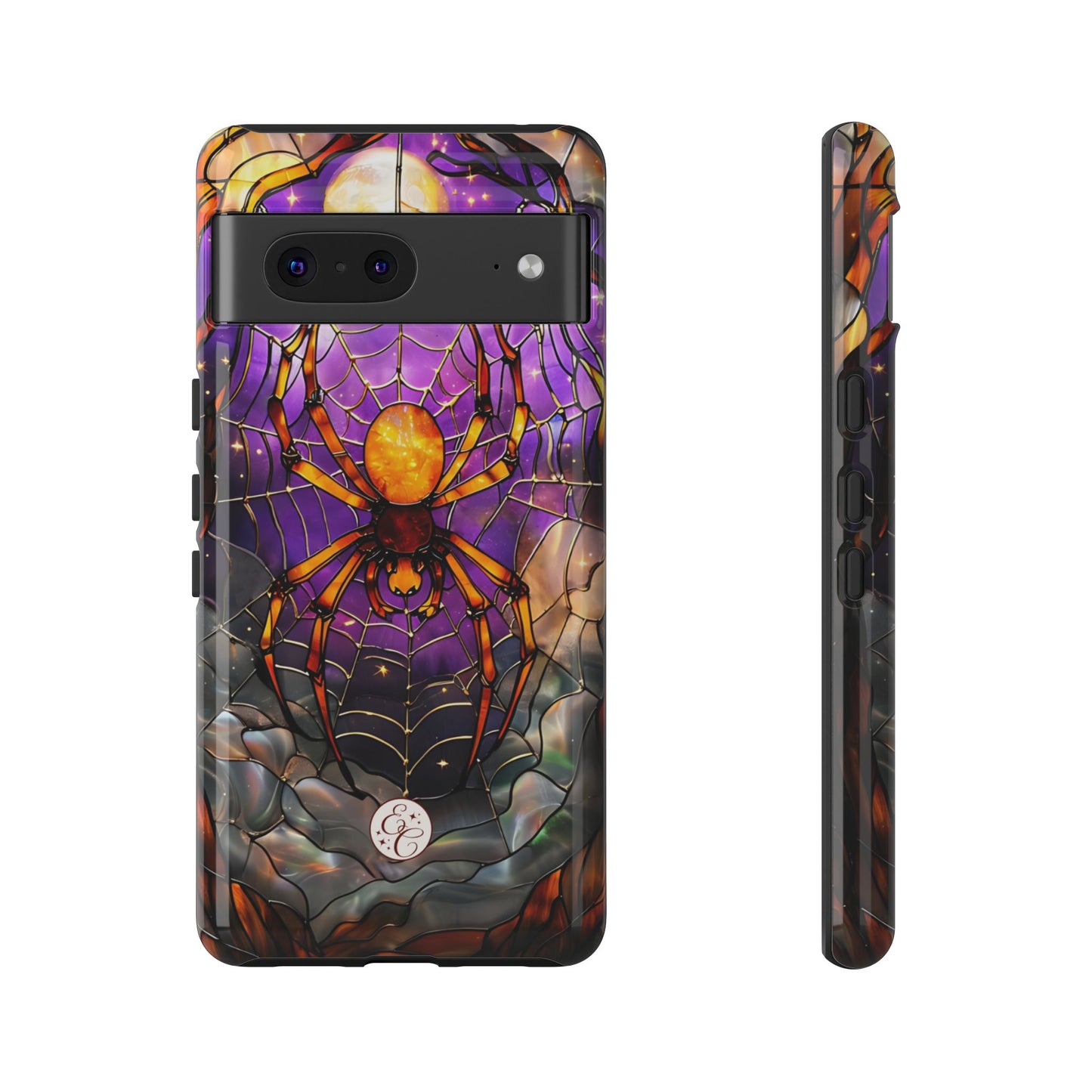 Stained Glass Spider Tough Phone Case