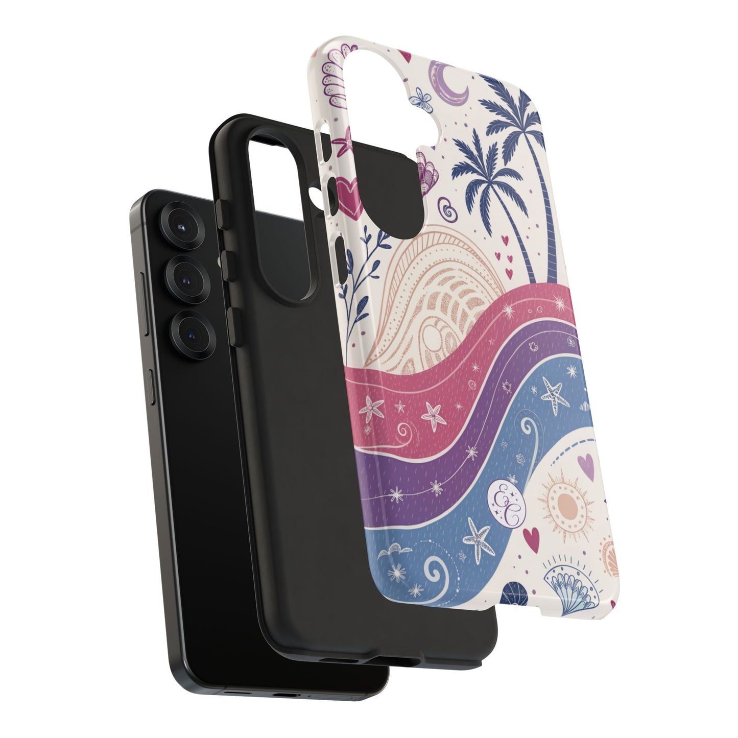 Bisexual Pride Boho Beach Tough Phone Case