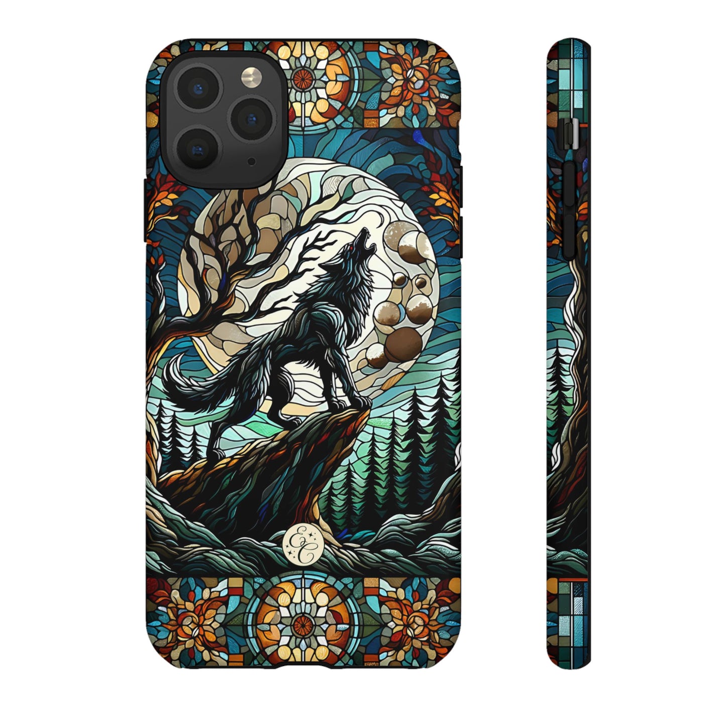 Howling Wolf Tough Phone Case