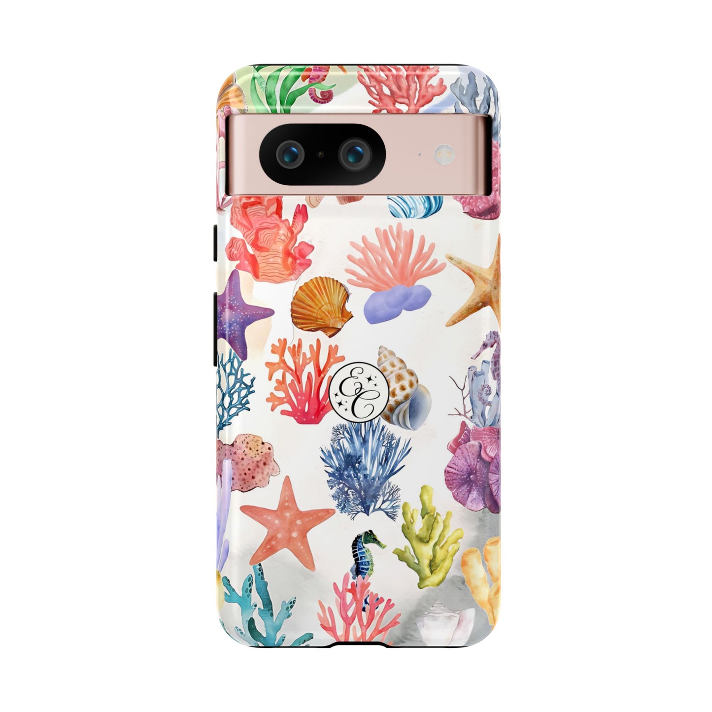 Coral & Sea Shells Tough Phone Case