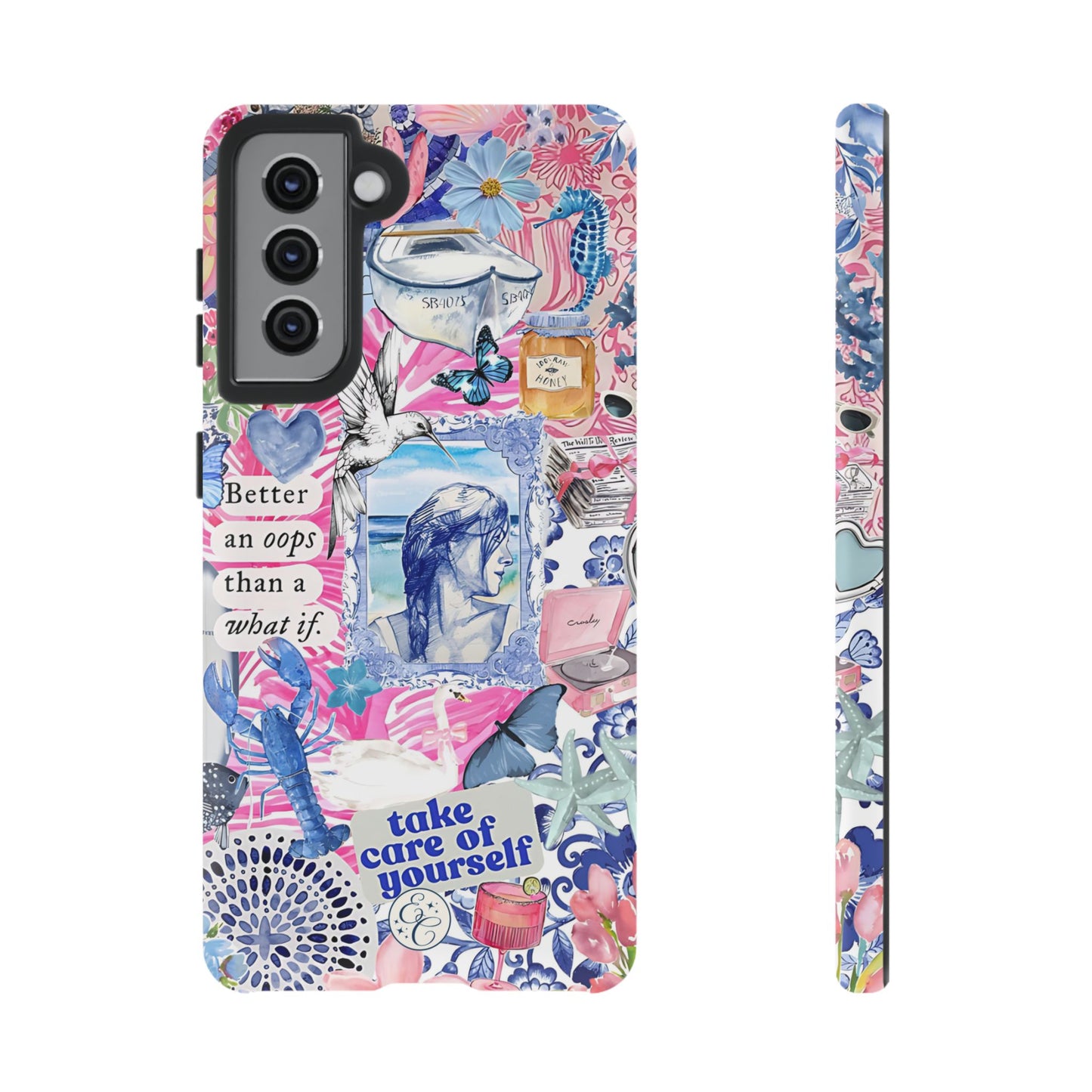 Coquette Summer Time Collage Tough Phone Case