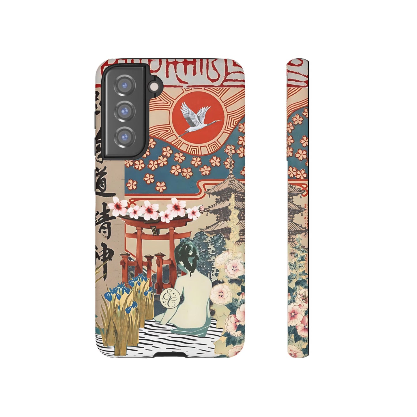 Japanese Style Art Tough Phone Case