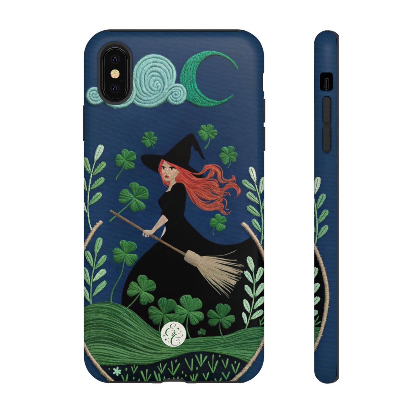 Irish Witch’s Moonlit Stroll Tough Phone Case