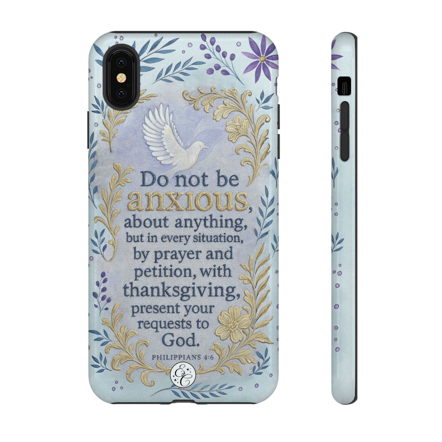 Philippians 4:6 Tough Phone Case