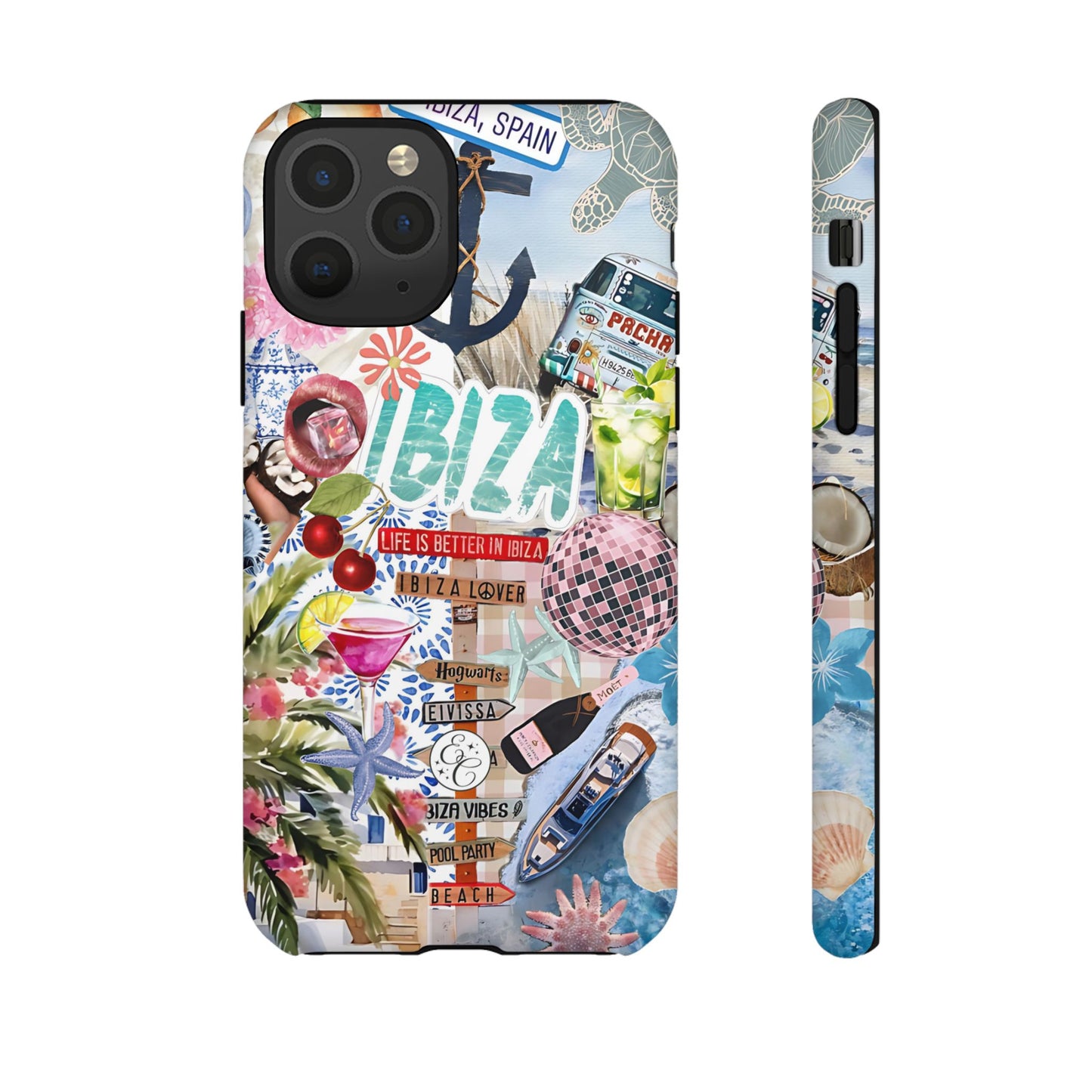 Ibiza Summer Vibes Collage Tough Phone Case