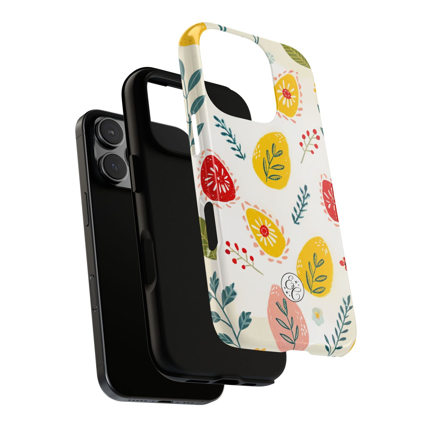 Colorful Easter Egg Pattern Tough Phone Case