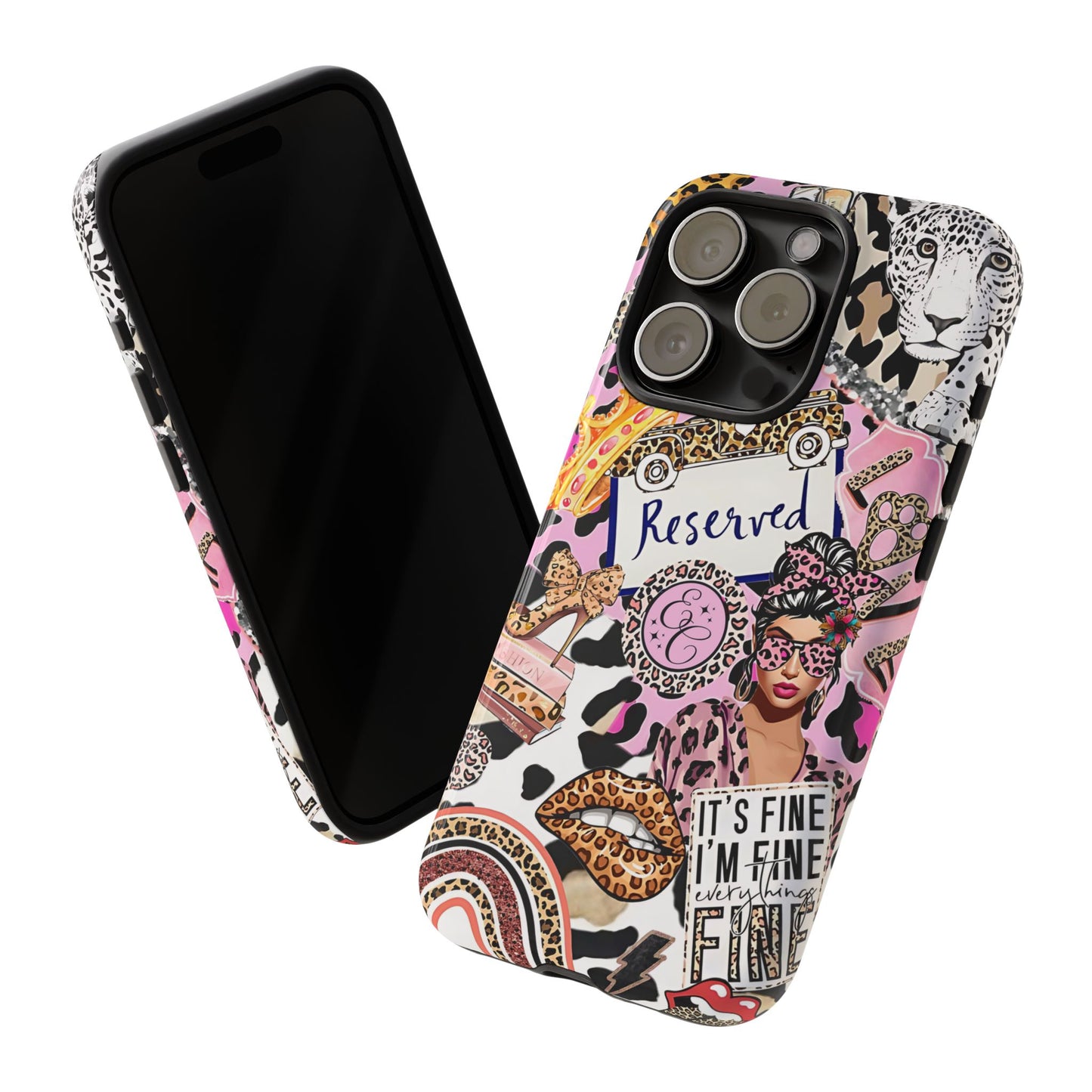 Leopard Wild Glamour Tough Phone Case