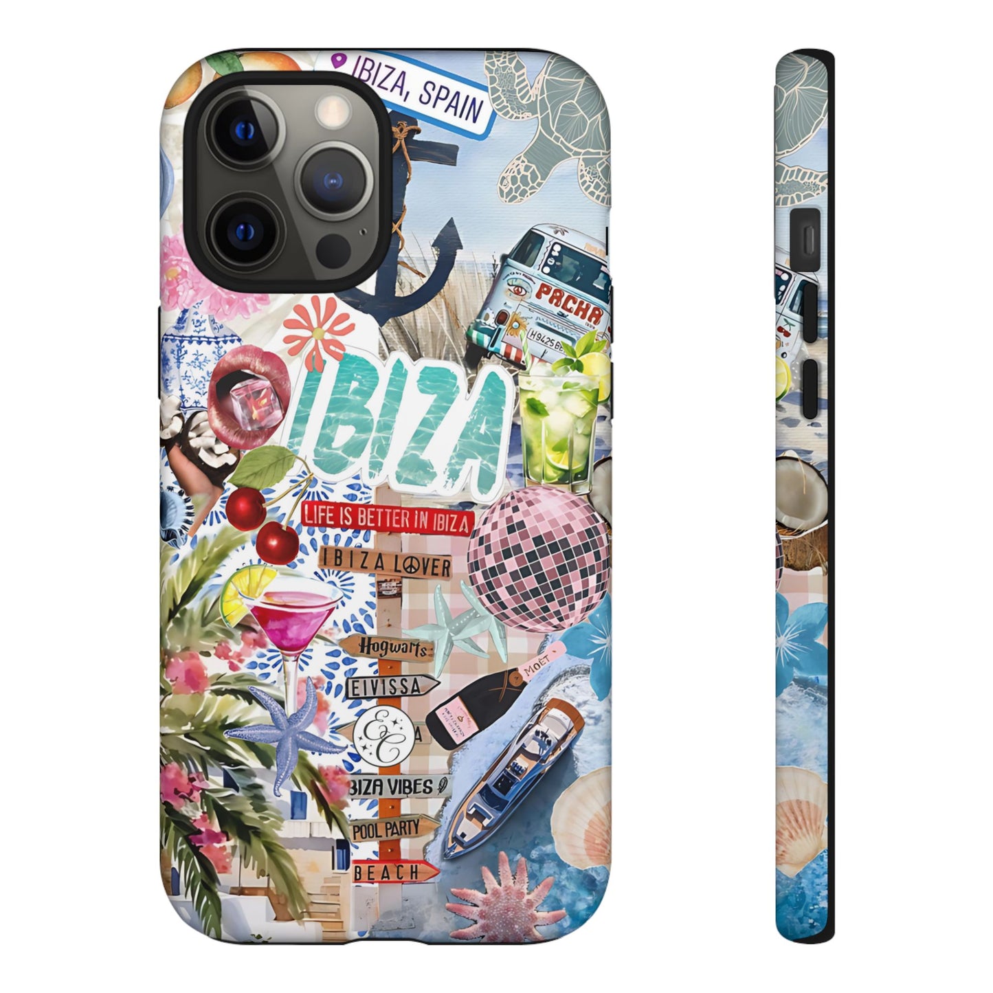 Ibiza Summer Vibes Collage Tough Phone Case