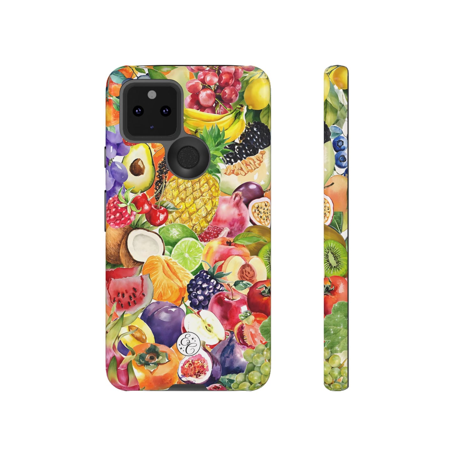 Colorful Fruits Collage Tough Phone Case