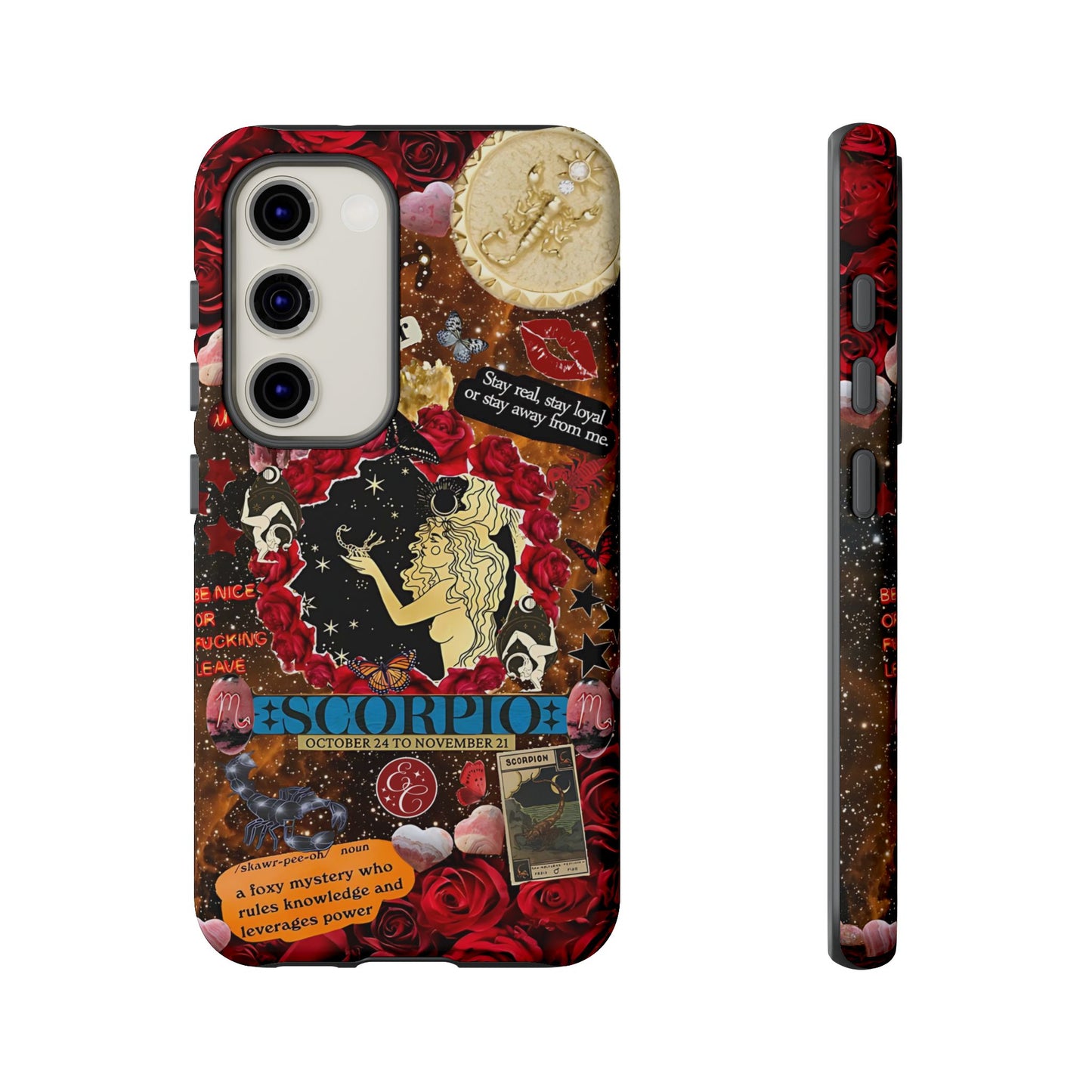 Scorpio Zodiac Star Sign Tough Phone Case