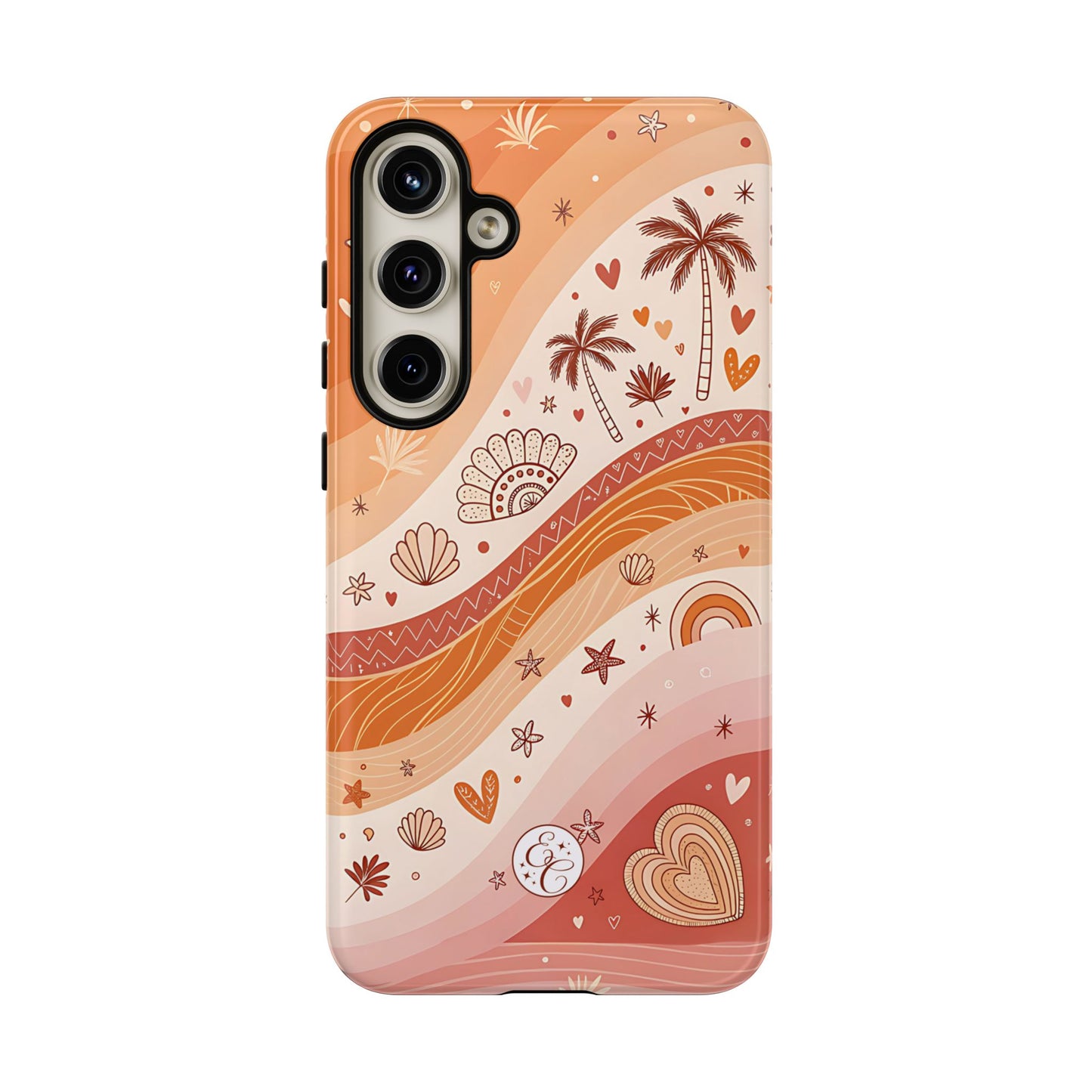 Lesbian Pride Boho Beach Tough Phone Case