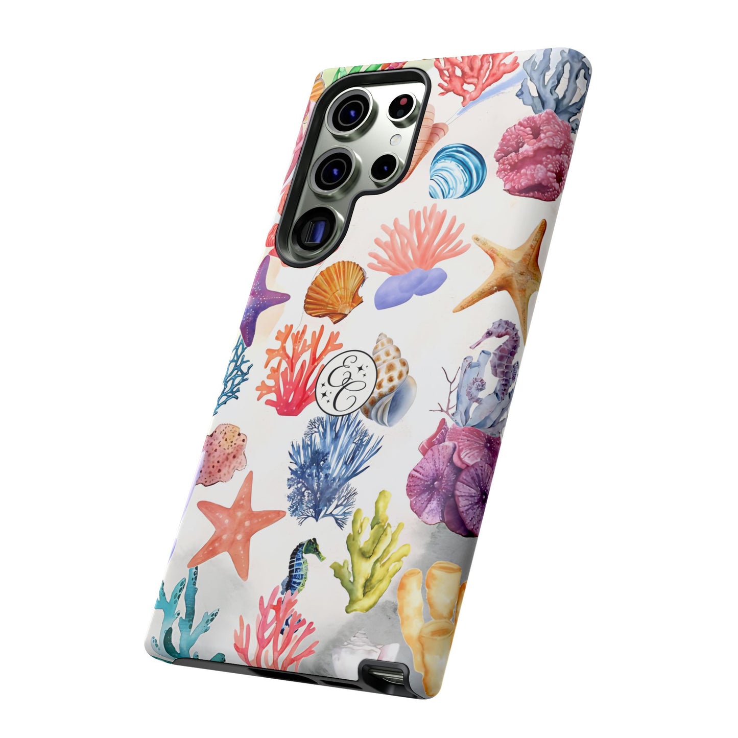 Coral & Sea Shells Tough Phone Case