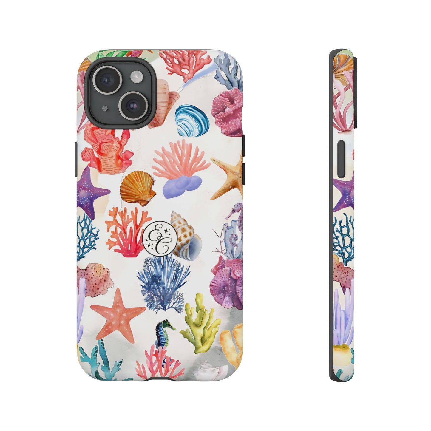 Coral & Sea Shells Tough Phone Case