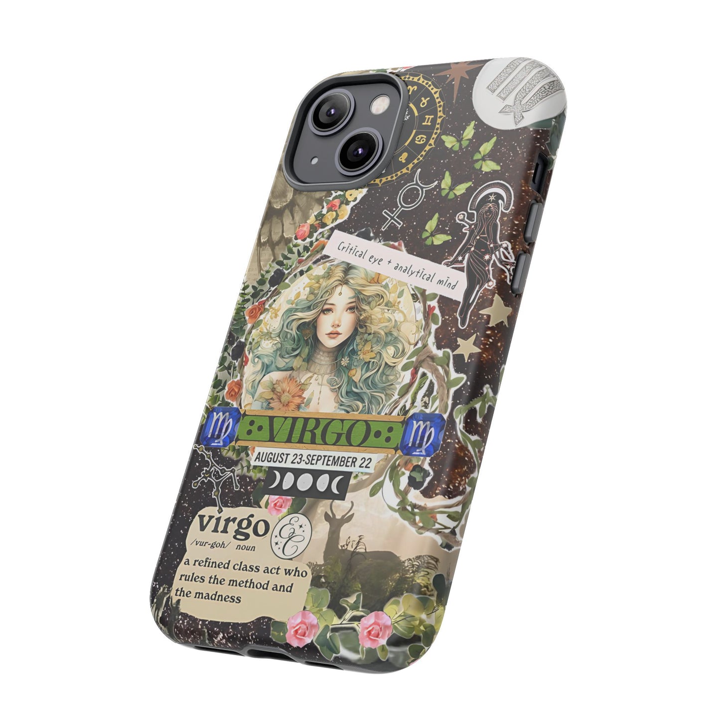 Virgo Zodiac Star Sign Tough Phone Case