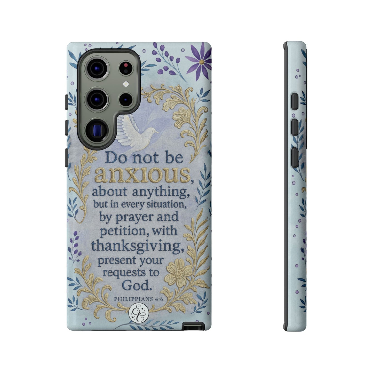 Philippians 4:6 Tough Phone Case