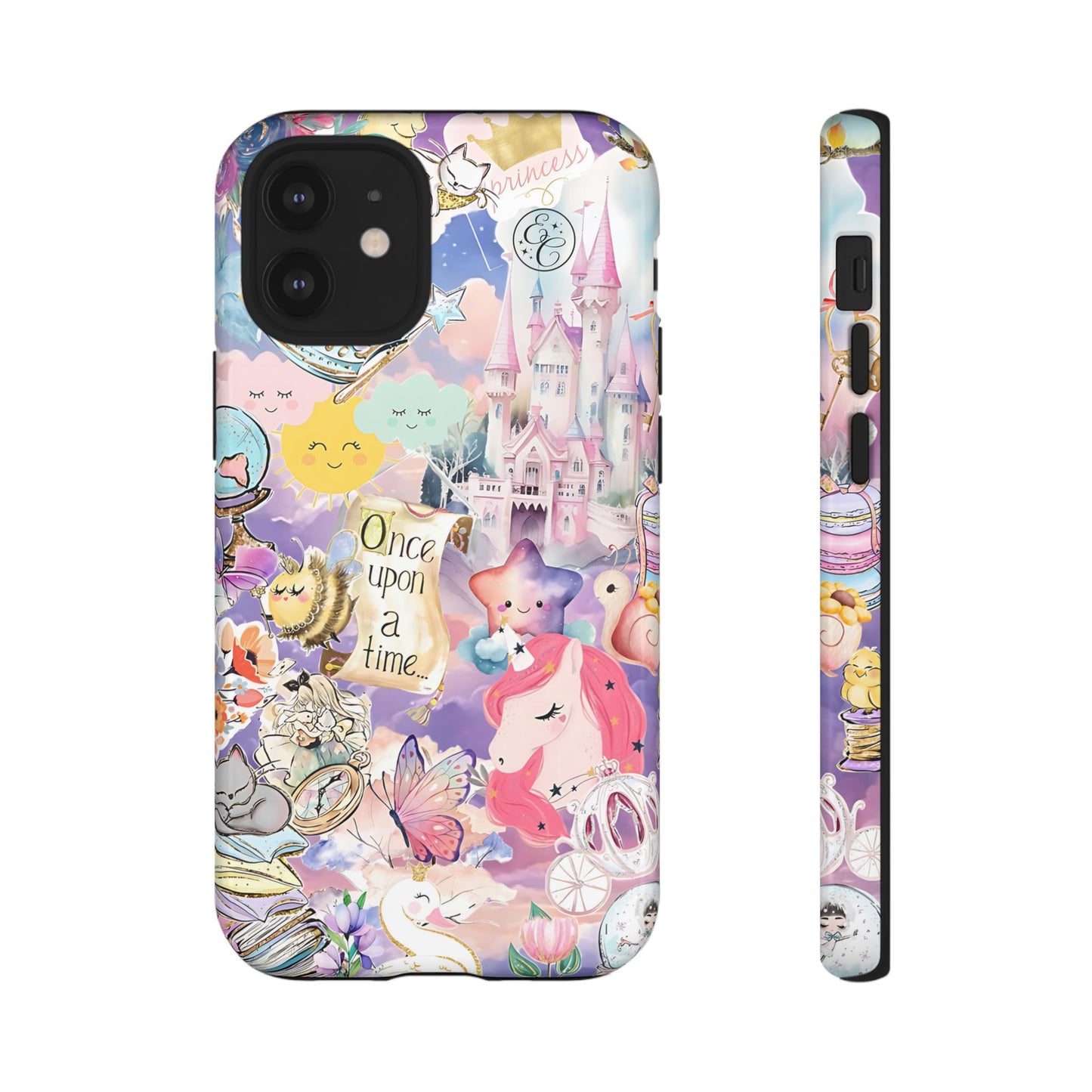 Whimsical Fairytale Collage Tough Phone Case