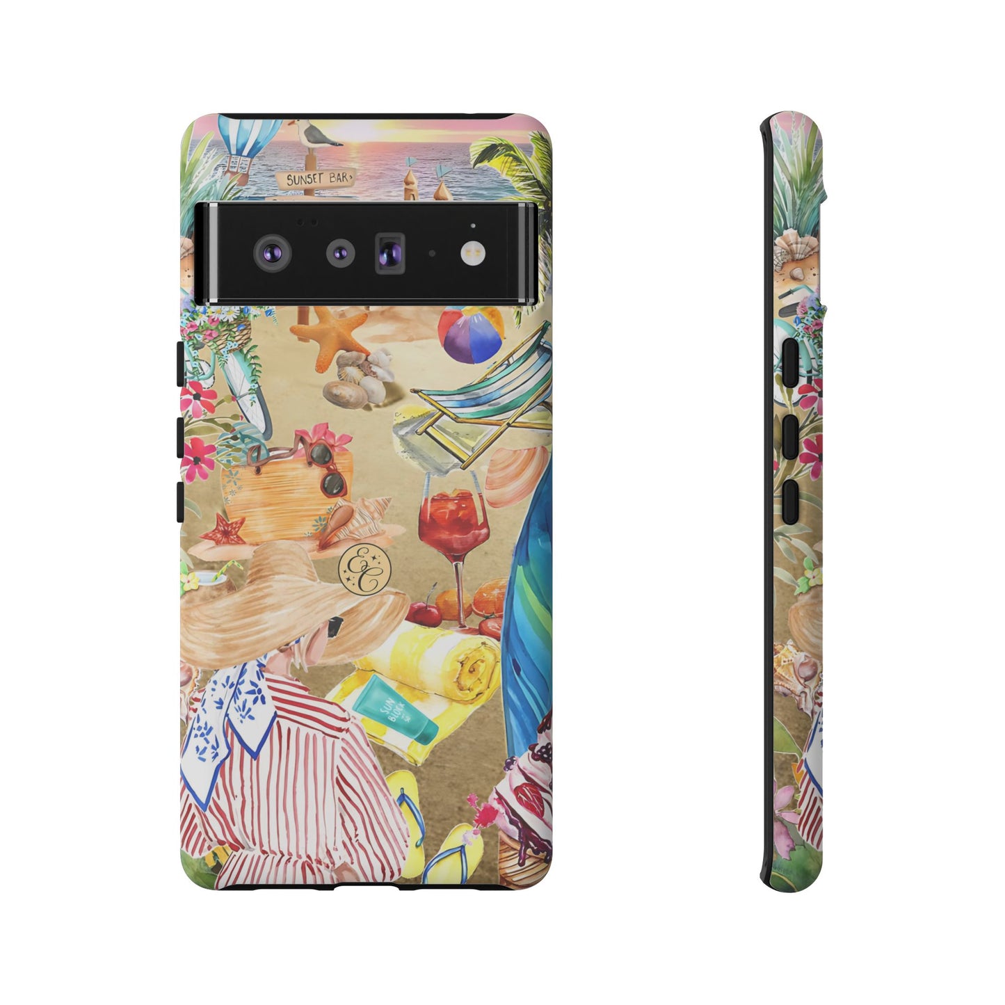Beach Vibes Tough Phone Case