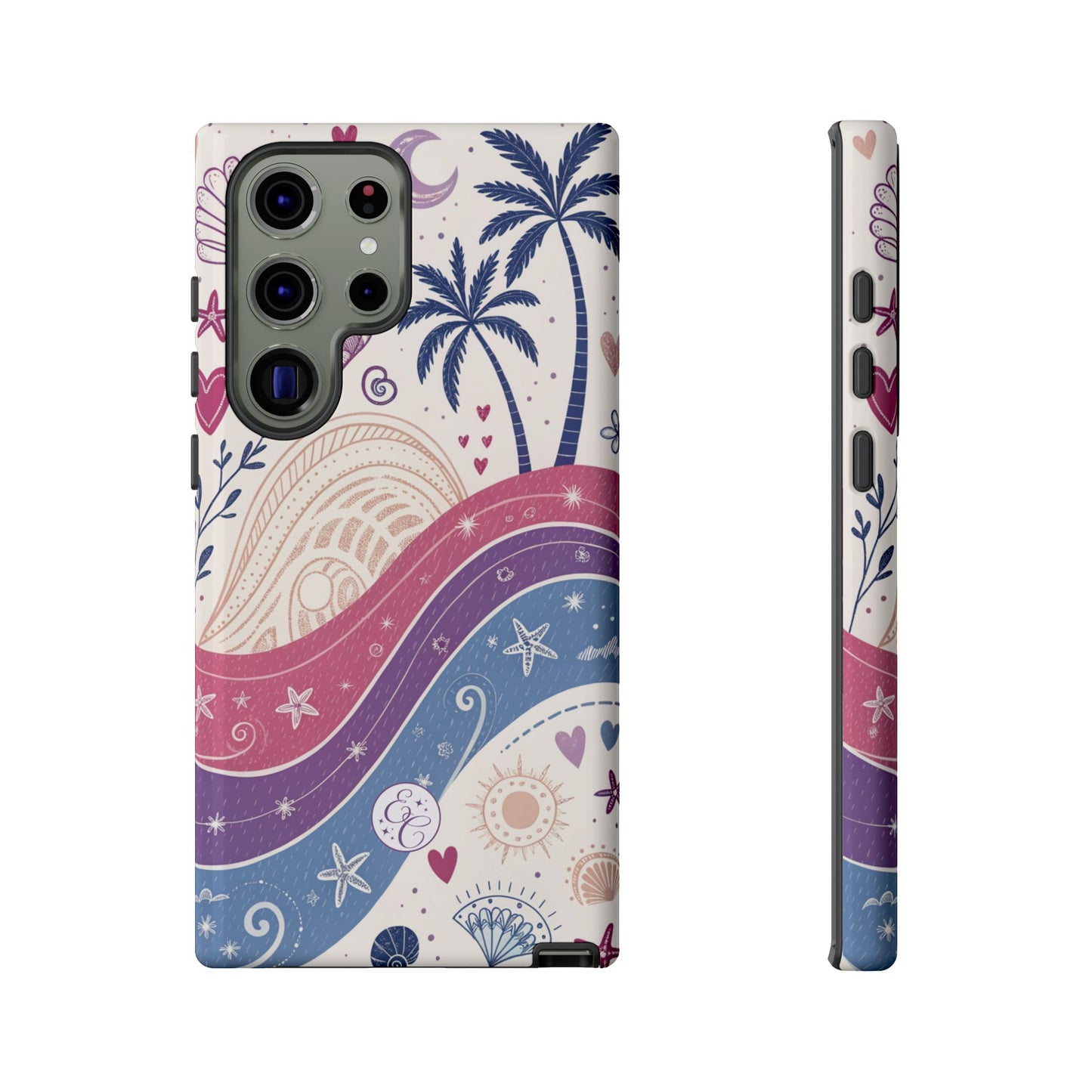 Bisexual Pride Boho Beach Tough Phone Case