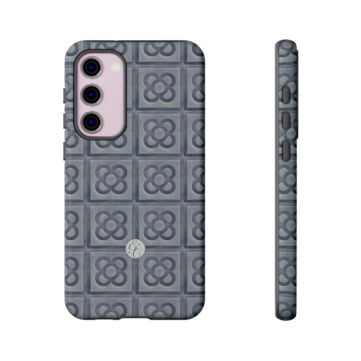 Barcelona Panot Floral Pattern Tough Phone Case