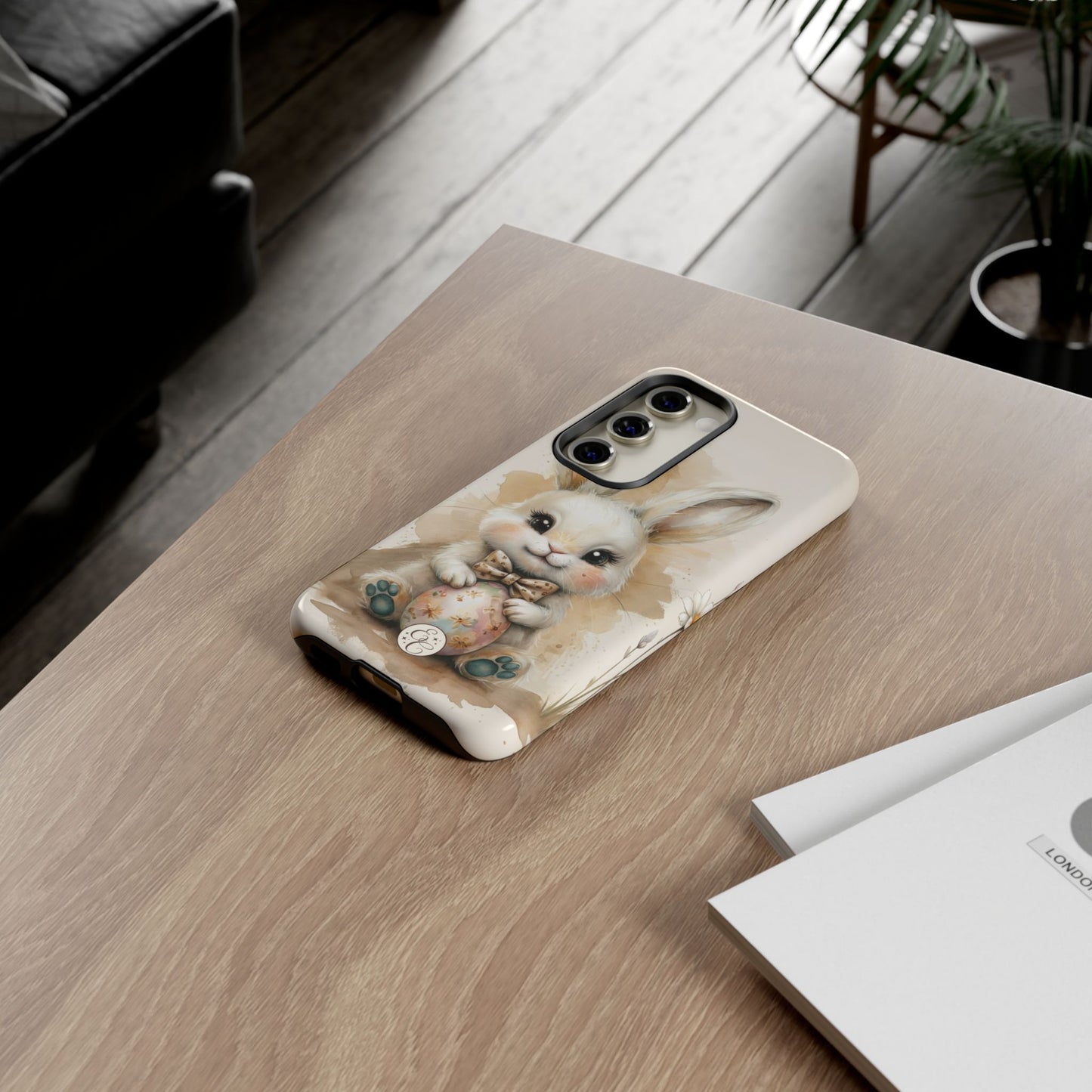 Adorable Easter Bunny Tough Phone Case