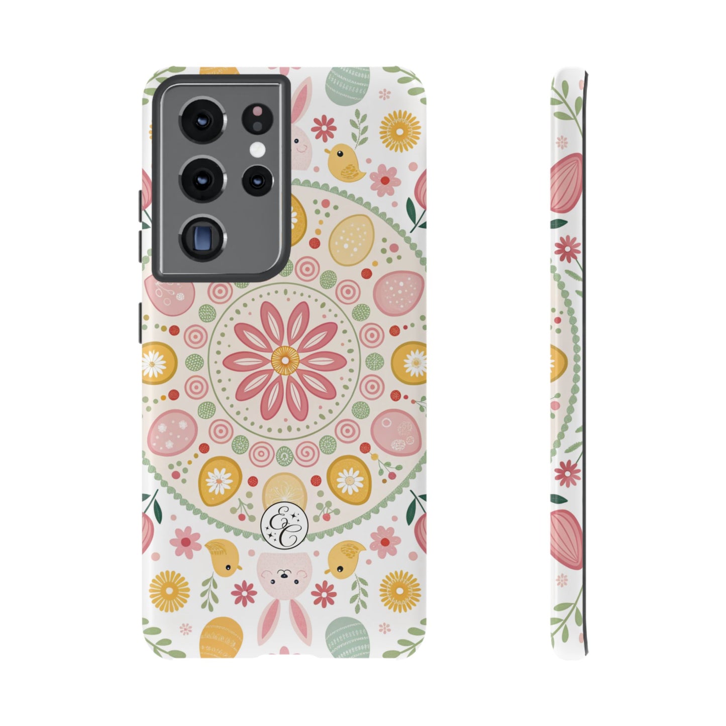 Colorful Easter Mandala Tough Phone Case