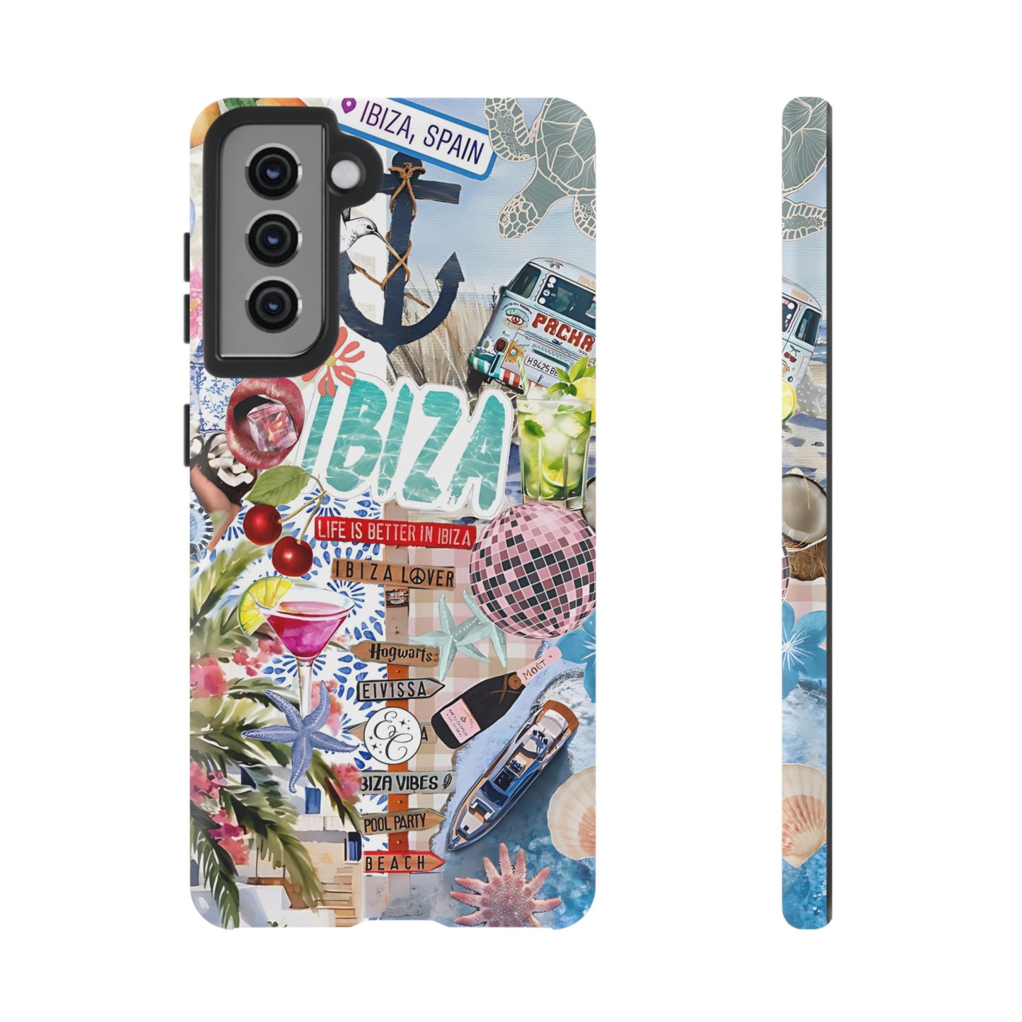 Ibiza Summer Vibes Collage Tough Phone Case